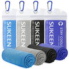 Kühltuch Set, kühlendes Handtuch Kühltücher Hals, Handtuch kühlend, Cooling Towel, Kühltücher Sport, Kühlendes Tuch, Eishandtücher für Wandern, Laufen, Tennis, Reisen,
