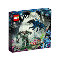 75571 LEGO Avatar Neytiri og thanator mod Quaritch i AMP-dragt