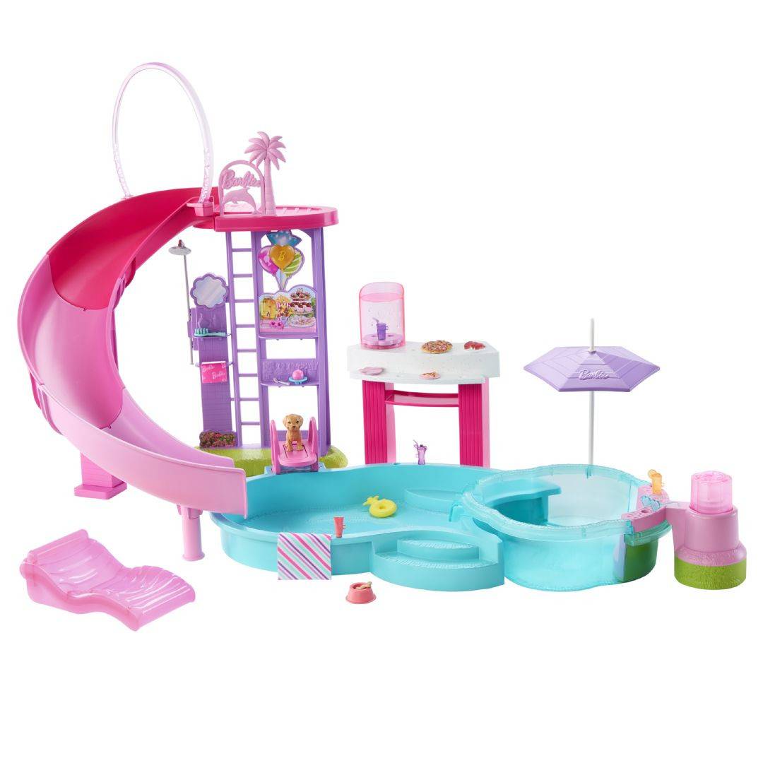 Barbie Dream Pool Barbie Dukker Playset JFP01