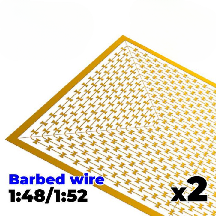 Barbed Wire (Photo-etched) - 2 st Green Stuff World