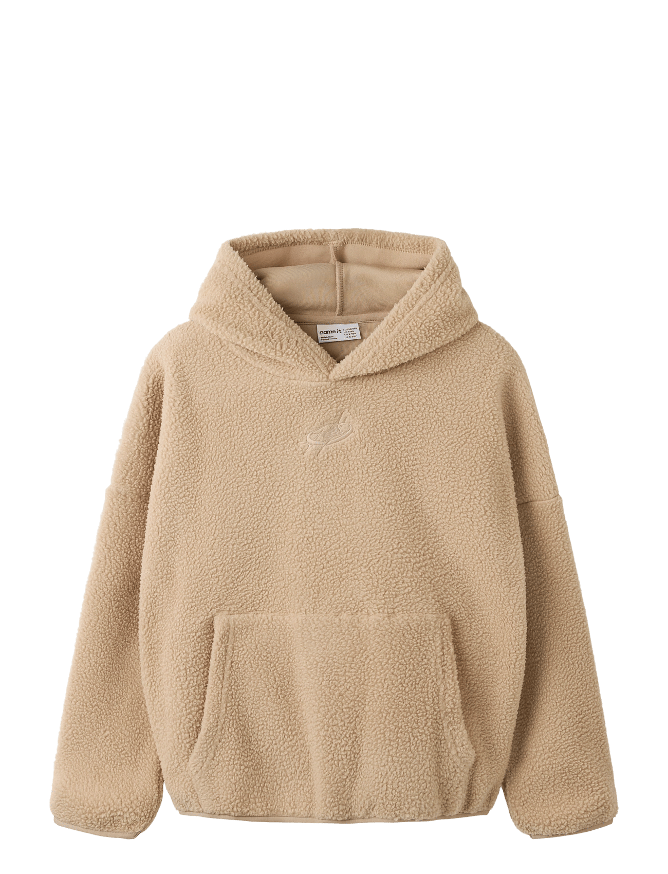 NAME IT Nkmoak Ls Rlx Teddy Swe Wh | Beige | 158-164
