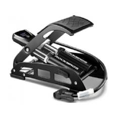 Rockbros Fodpumpe Cykel Automatisk motoriseret kuglepumpe med display 11 bar - Sort