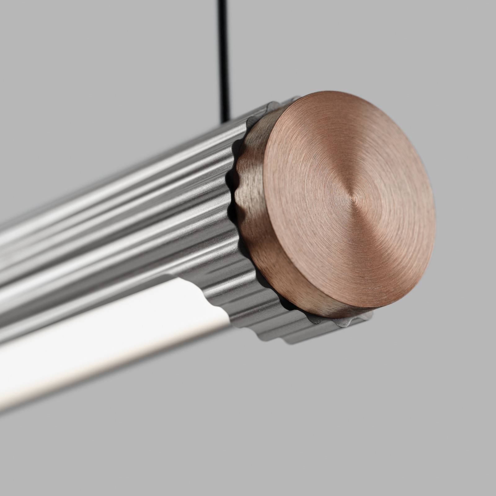 Pendel lampe LIGHT-POINT, Velvet S1400 Switch Tune, dæmpbar, Metallisk, Stue, Aluminium