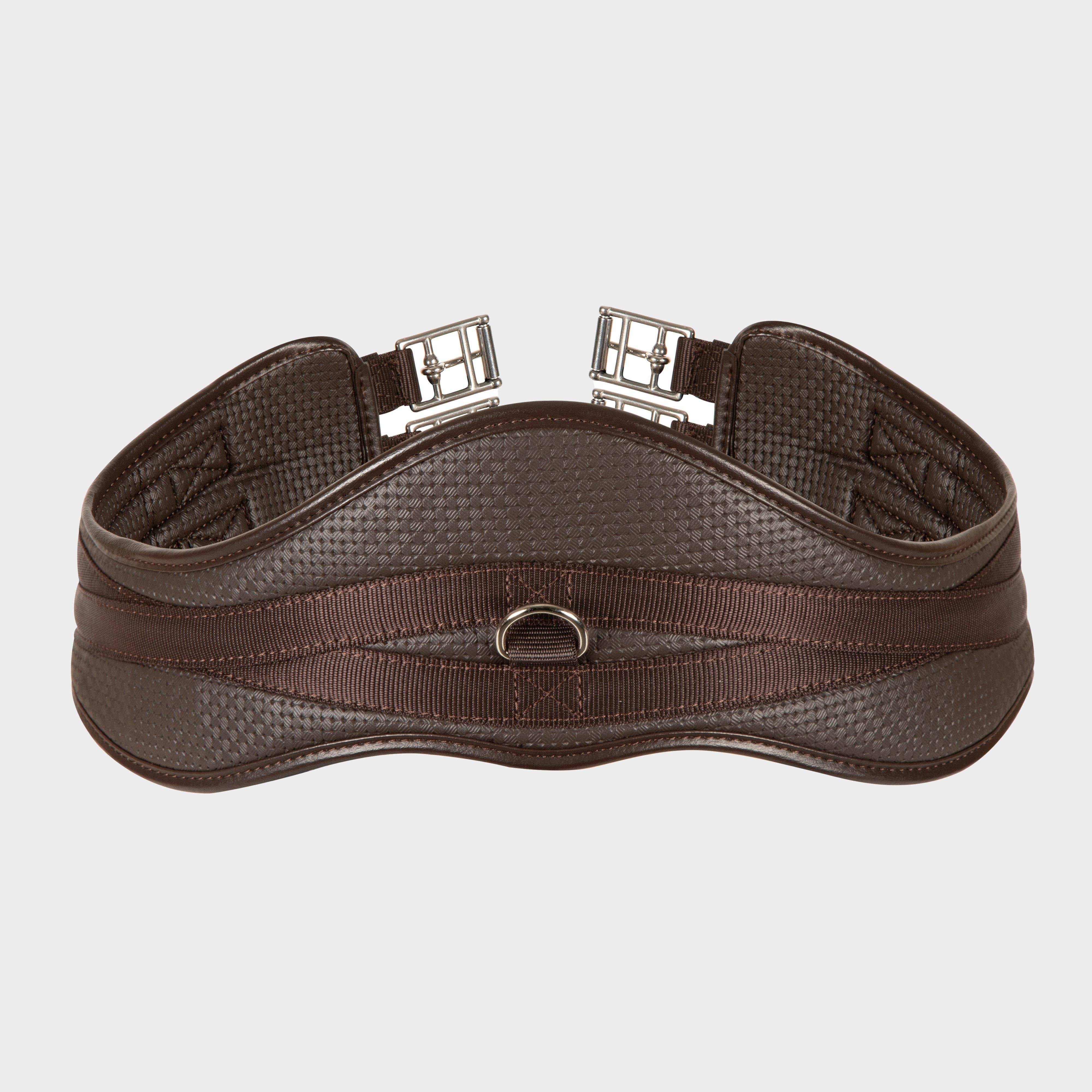 Arma Shires Anatomical Elasticated GP Girth in Havana, Havana - 42"