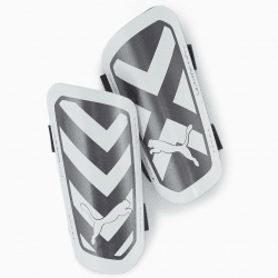 Puma Ultra Light Strap Shinguards - White / Black
