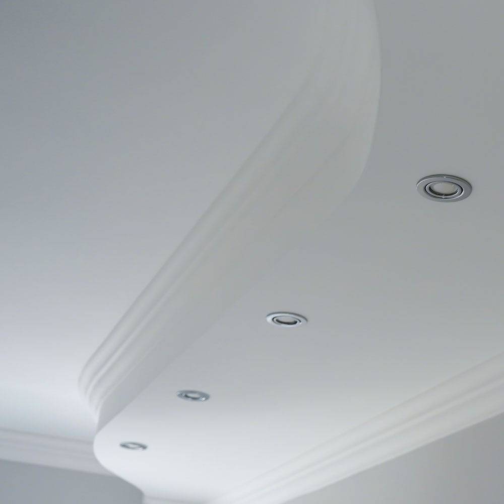 MR16 eller GU10 Downlight kit - Uden lyskilde, Krom, Hul: Ø7,4 cm, Mål: Ø8,2 cm - Fatning : MR16