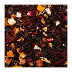 Sort te med æble, hibiskus, hybenskaller & orange