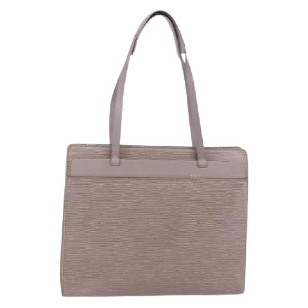 Louis Vuitton Vintage Pre-owned Vintage Tote Bag - Vintage - Dame - Lilla - ONE SIZE - Læder