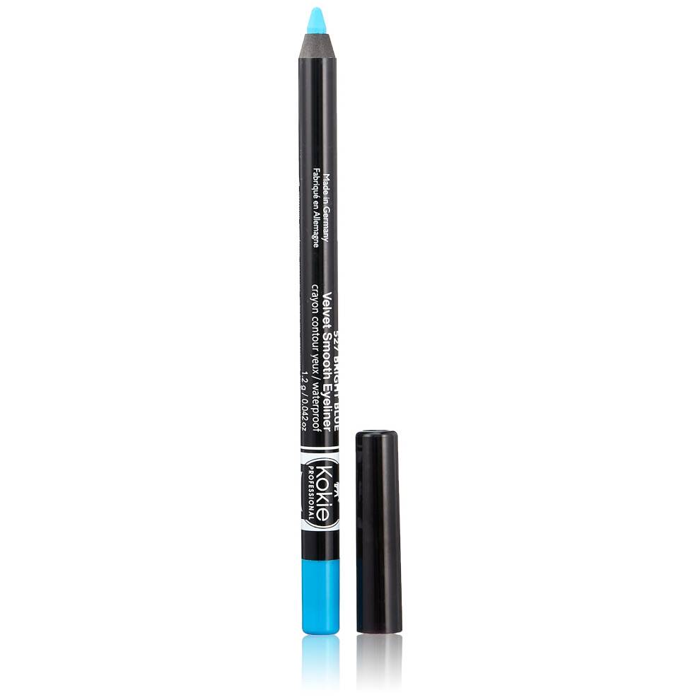 Kokie Cosmetics Vattentålig Sammet Smooth Eyeliner Penna, Klar Blå, 0.042 Ounce