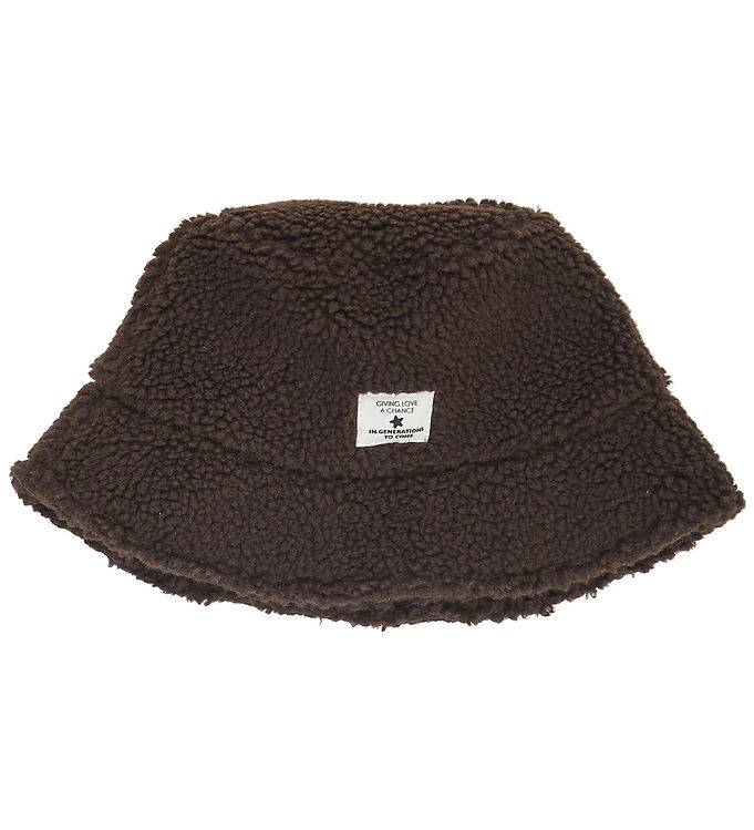 Jam Generation Bucket Hat - Teddy - Dark Brown - Jam Generation - 10 år (140) - Bucket Hat