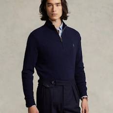 Polo Ralph Lauren - Wool Quarter-Zip Jumper - Marine