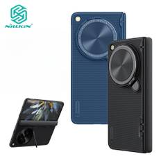 Nillkin Super Frosted Shield Prop Case For OPPO Find N3 For One Plus Open Flip Mount Thin Matte PC Anti Shockproof Back Cover For One Plus Open