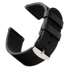 Bofink® Nordic Nylon Strap för Amazfit Bip - Svart