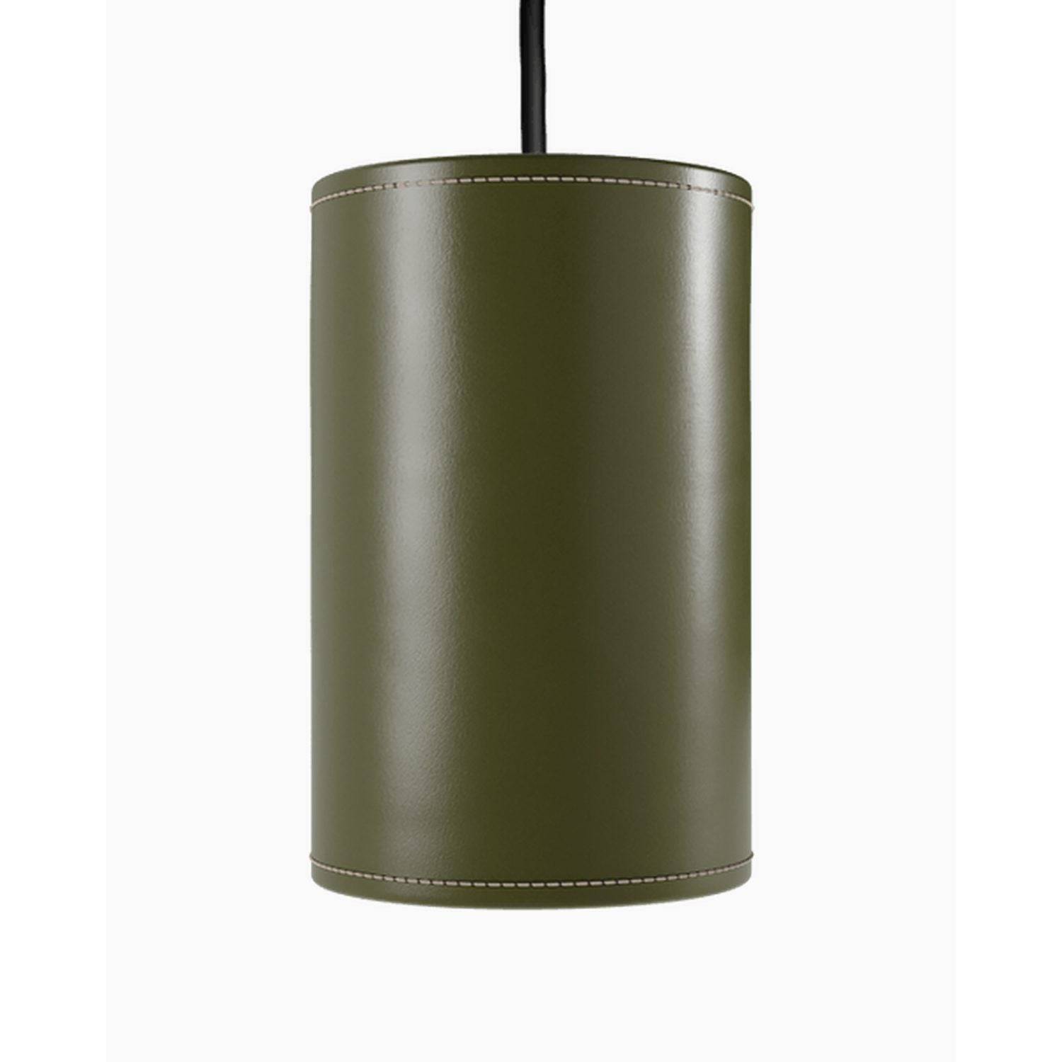 Cuero - Cylinder 14 cm Taklampa Grass Green