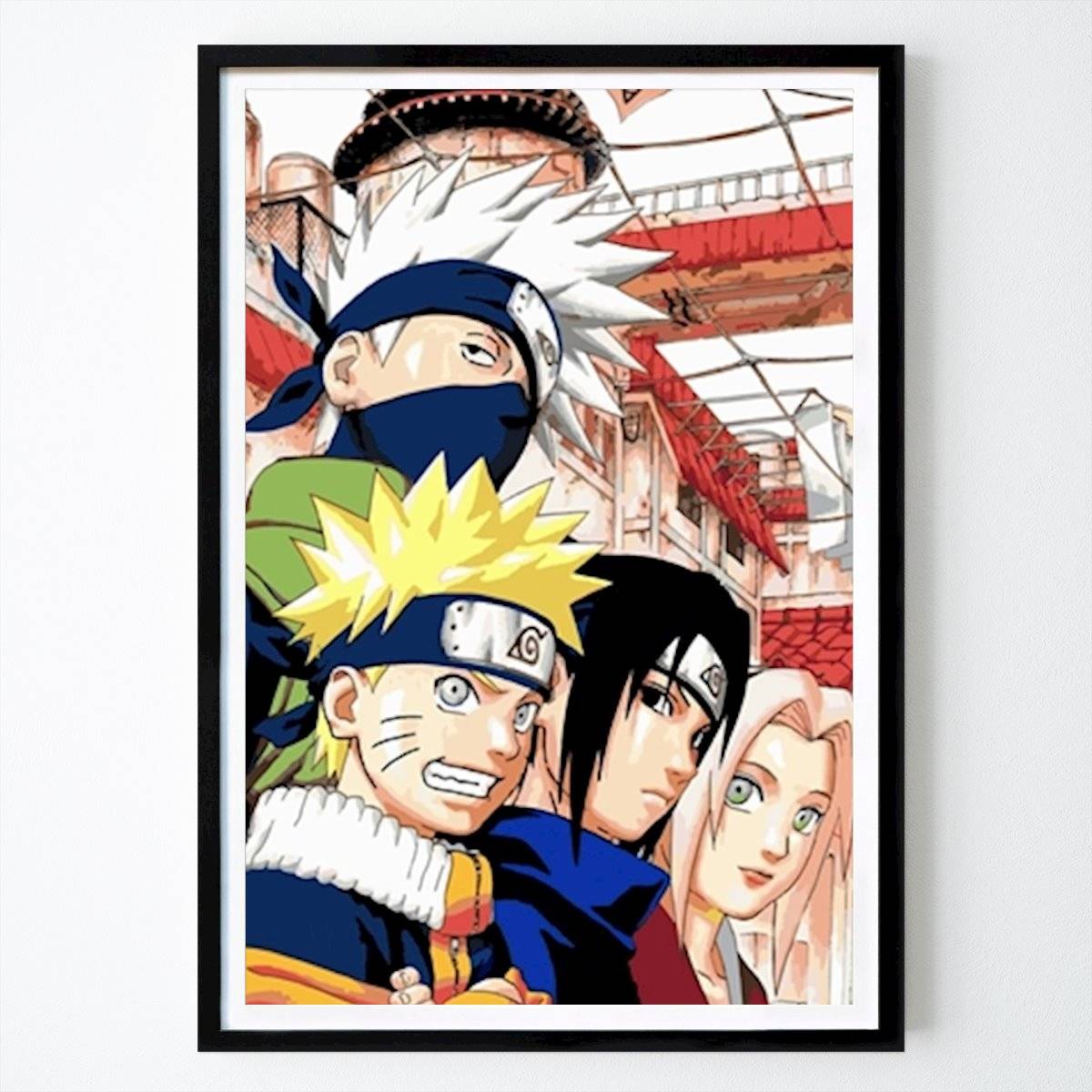 Naruto uzumaki - Poster av Miyamoto - Porträtt