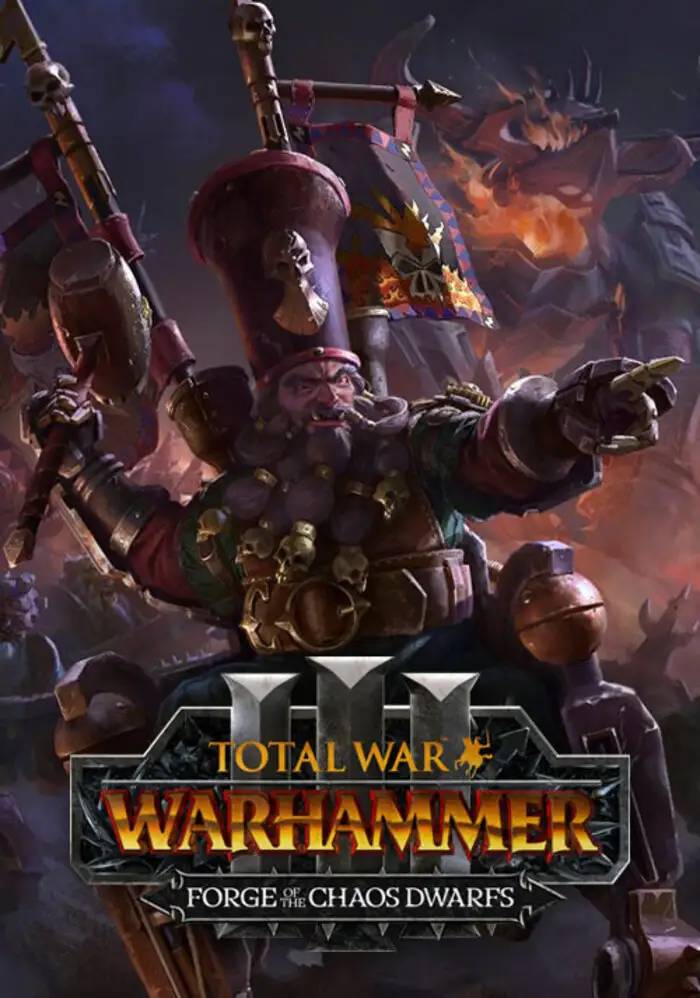 Total War: WARHAMMER III - Forge of the Chaos Dwarfs DLC (EU) (PC / Mac / Linux) - Steam - Digital Code.