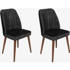Hanah Home - Set med stolar Alfa, 2 st. - Gr&#xE5; - Stolar - Fr&#xE5;n Homeroom