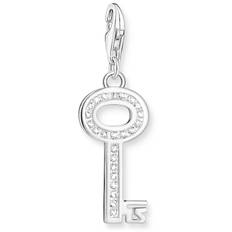 TS Charm pendant key 925 Sterl