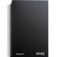 Mayland 2025 25220000 aftalekalender A4 31,8x23,5cm sort