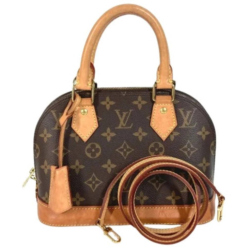 Louis Vuitton Vintage Pre-owned M53152 Håndtaske - Vintage - Dame - Brun - ONE SIZE - Uld