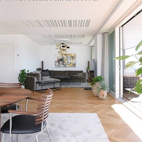 Bjelin Sildebensparket - Eg Stockholm B-stav, Naturell Matlak (Restparti) 7,69 M2.