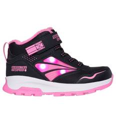 Skechers Girl Storm Blazer - Hydropolis - WATERPROOF - Black/hot pink (Blinke støvle)