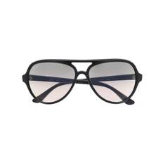 Ray-Ban - Cats 5000 klassiska solglasögon - unisex - acetat - 59 - Svart