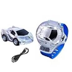 Watch Remote Control Car | 2.4GHz Wrist Car Toy | USB Rechargeable RC Car | Glowing Tractors Toy | Tiny RC Race Car USB Rechargeable For Kids Children Boys Girls