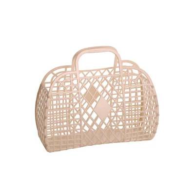 Sun Jellies Retro Taske - Latte Lille