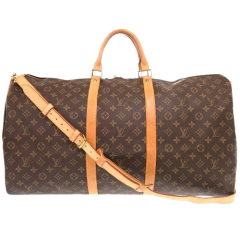 Louis Vuitton Vintage Pre-owned Boston Taske - Vintage - Herre - Brun - ONE SIZE - Uld
