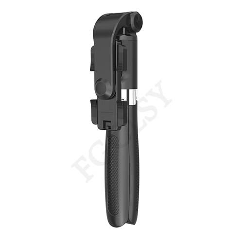Fgclsy trådlös bluetooth selfie stick handhållen utdragbar mini stativ med fjärrkontroll för ios android huawei - Svart