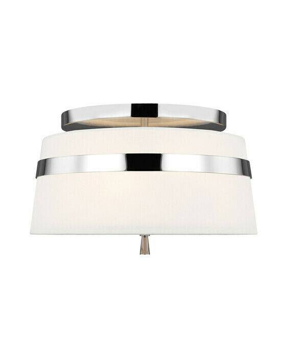 Cordtlandt Small Semi-Flush Mount Nickel