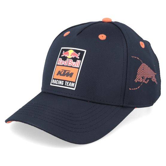 Red Bull - Motor Blå adjustable Keps - Kids Moto GP KTM Red Bull Laser Cut Navy Adjustable @ Hatstore