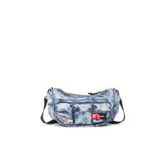Diesel - Sac à poches multiples en denim trompe-l'ail - Sacs à bandoulière - Mixte - Bleu