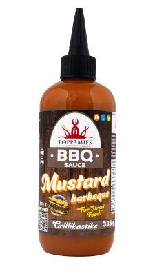Poppamies - Mustard BBQ - Streetfood Style - 335g