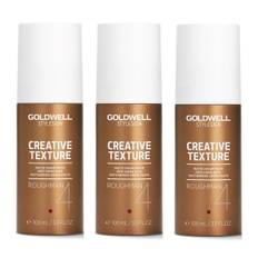3 - PACK Goldwell StyleSign Roughman Matte Cream Paste 100ml