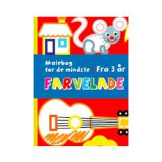 Farvelade - malebog for de mindste - fra 3 år