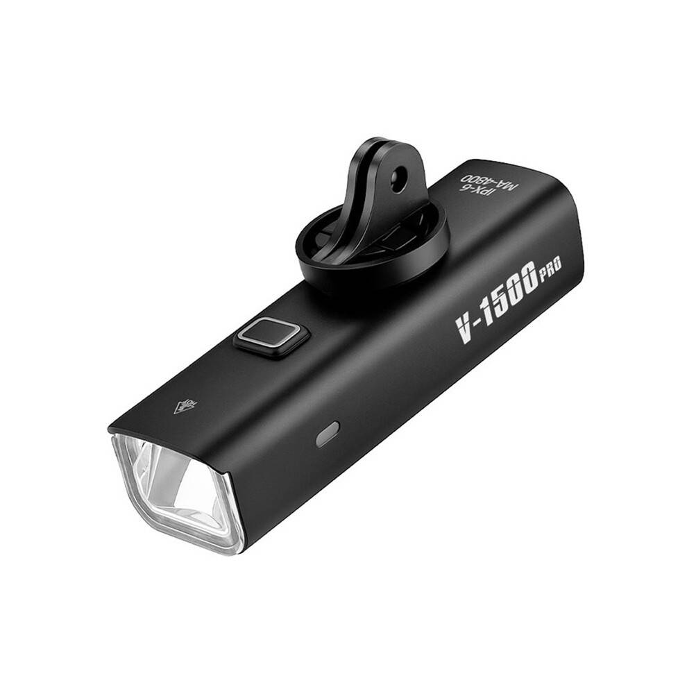 1500 Lumen Cykelstrålkastare Cykel Ficklampa Styre 4800mAh IPX6 Vattentålig för Mountainbikes Landsvägscyklar