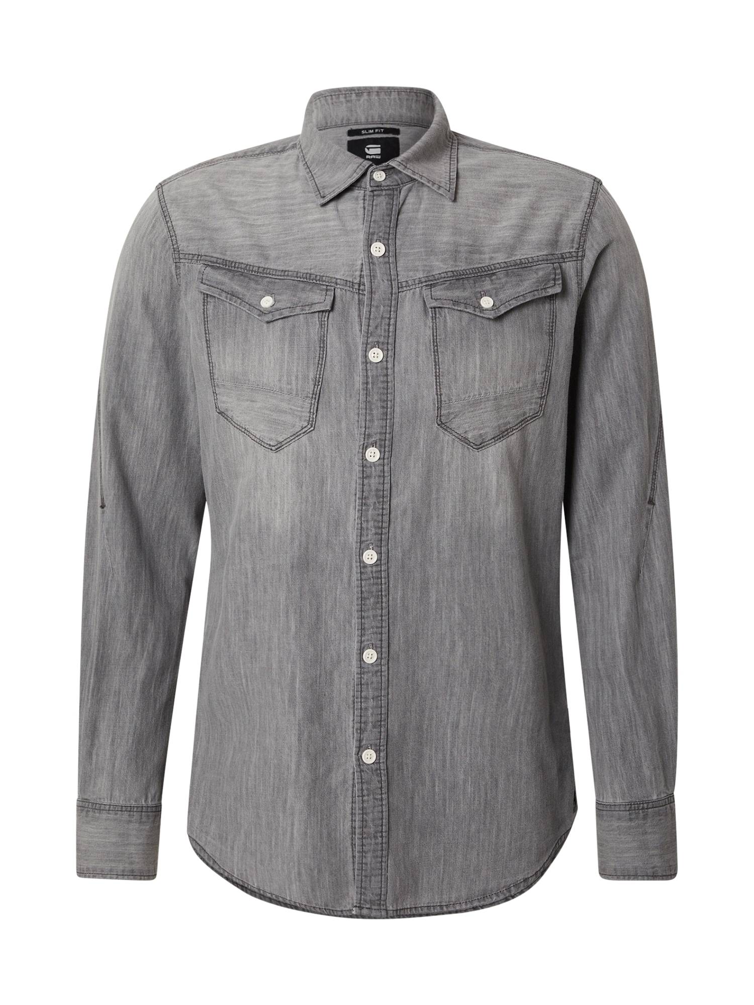 G-STAR Skjorta grå denim