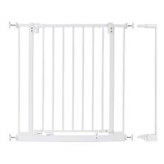 DEMBY Door Pita Magic Gate 2 Expansion SG Mark Certified Stairs Baby Gate Pet Gate Gate Fence Baby Products (with Kit/White) (Auto-Close/Auto-Lock) vit