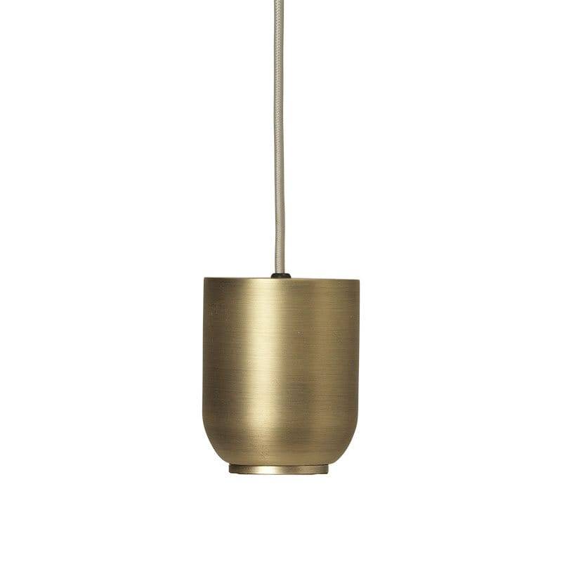 Ferm Living Collect Bell taklampa mässing