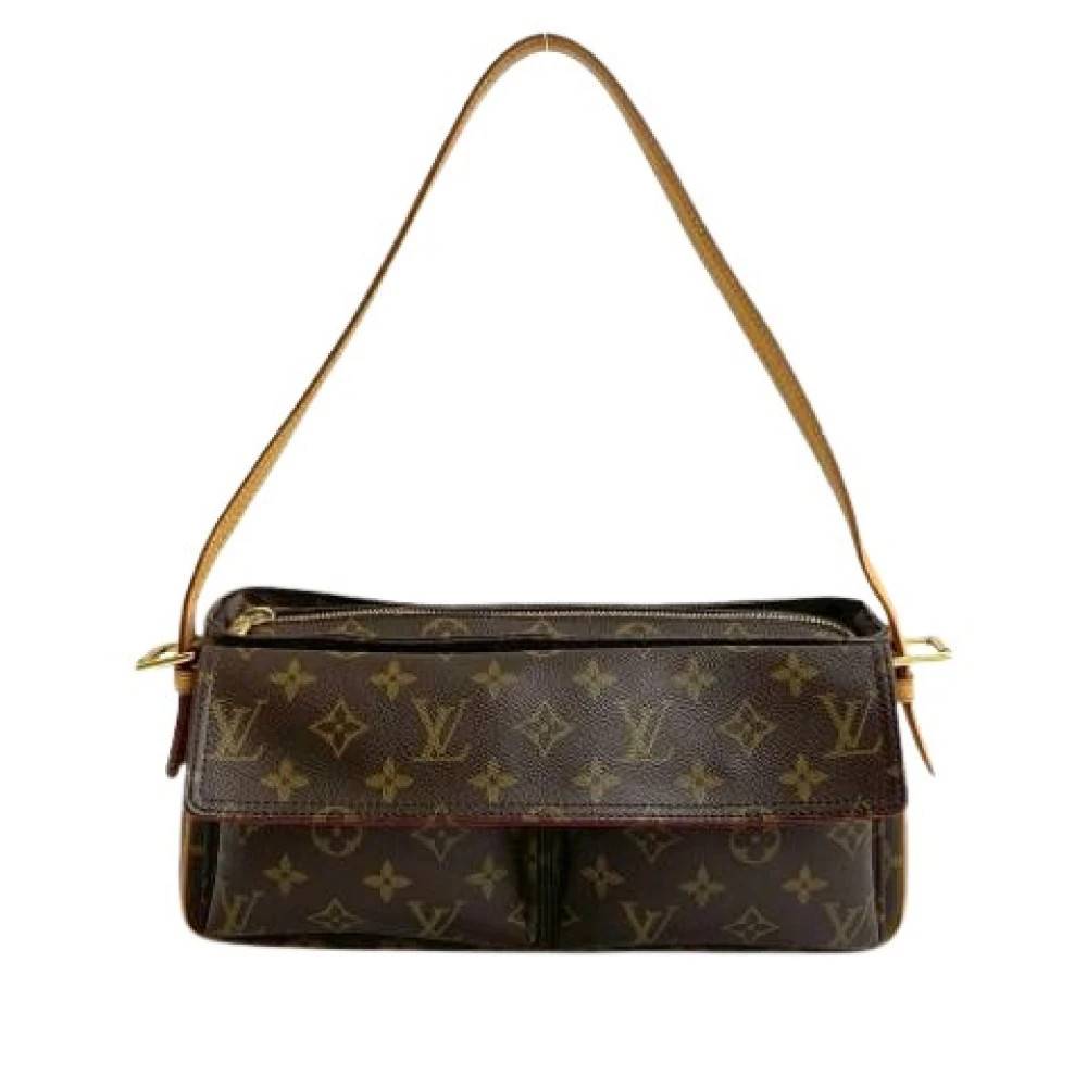 Louis Vuitton Vintage Pre-owned Shoulder Bag - Vintage - Dame - Brun - ONE SIZE - Uld
