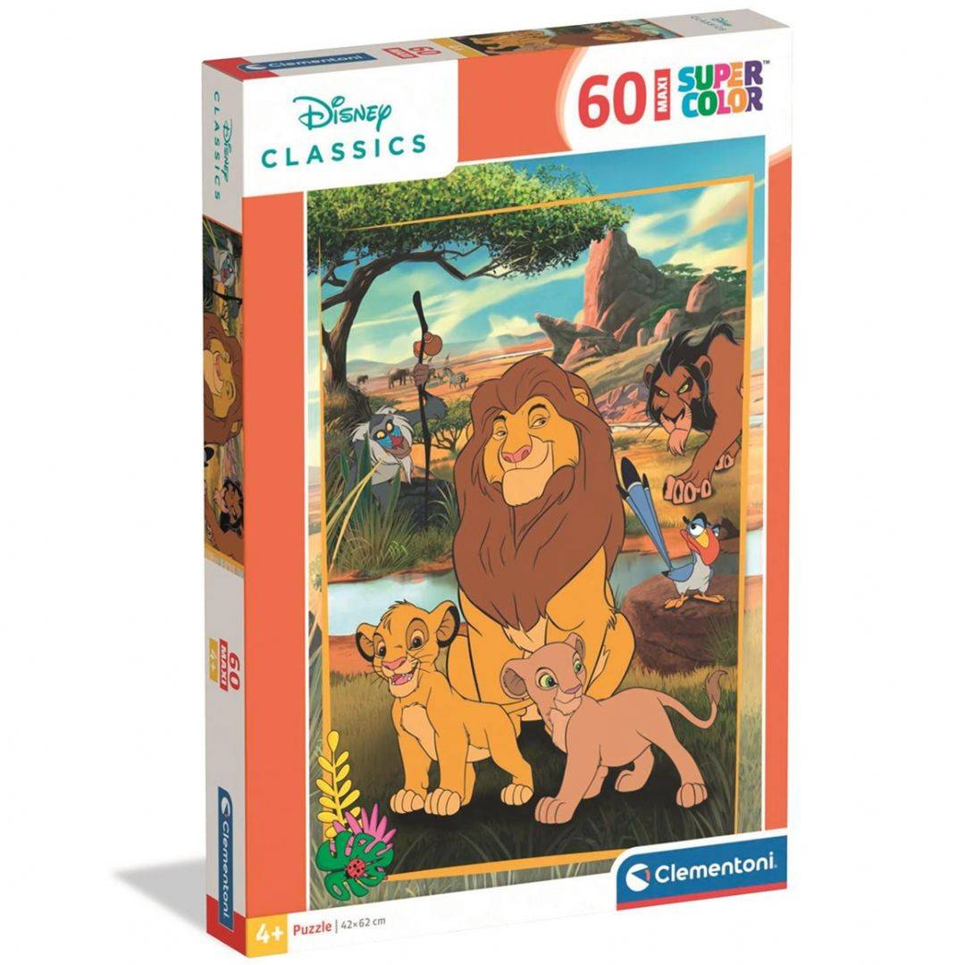 Disney Classics 2026, 60 brikker Puslespil Maxi 263141