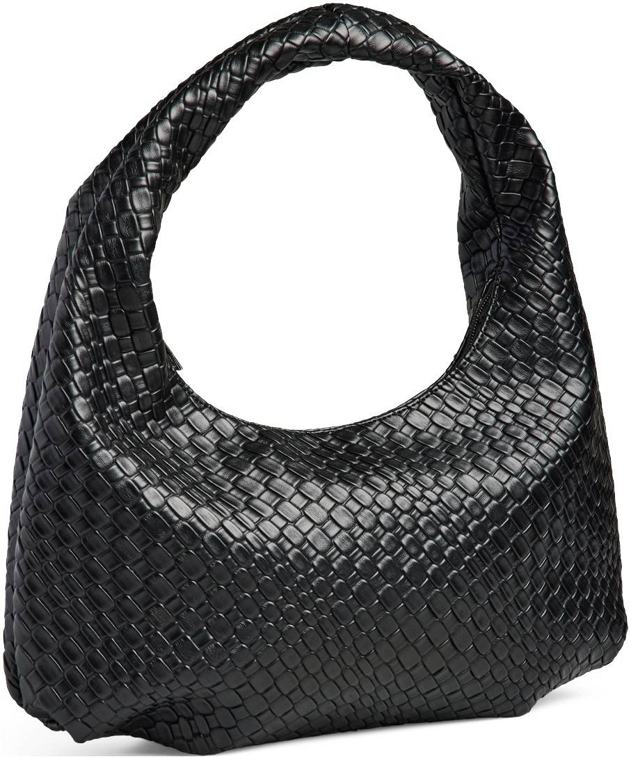 Pieces Pcjenni Braided BAG Bundle Dam Stl. - Axelremsväskor Från Magasin - Sort (ONE SIZE)