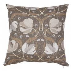 Kuddfodral Pimpernel grå shabby chic lantlig stil Gårdsromantik