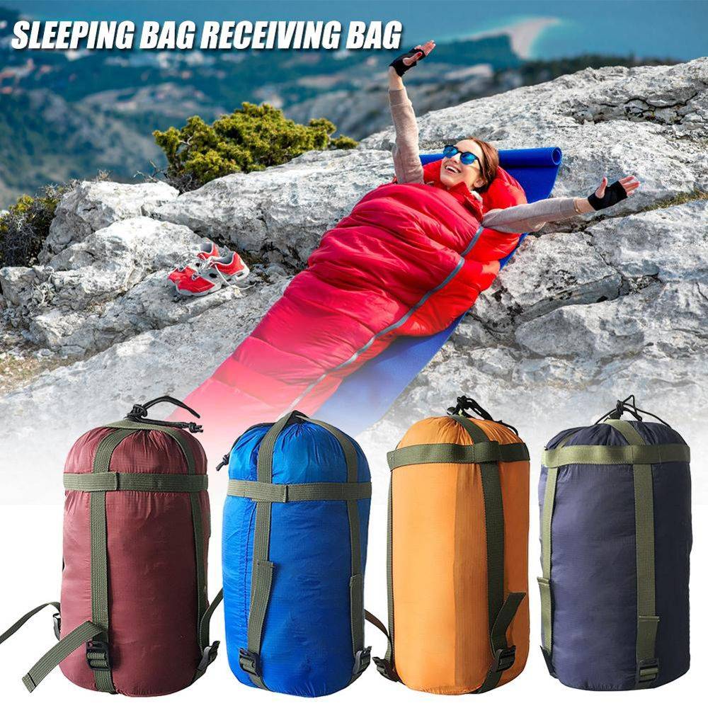 Waterproof Compression Pack Outdoor Bivvy Sleeping Bag Storage Bag Emergency Sleeping  Storage Bag Compression Stuff Sack
