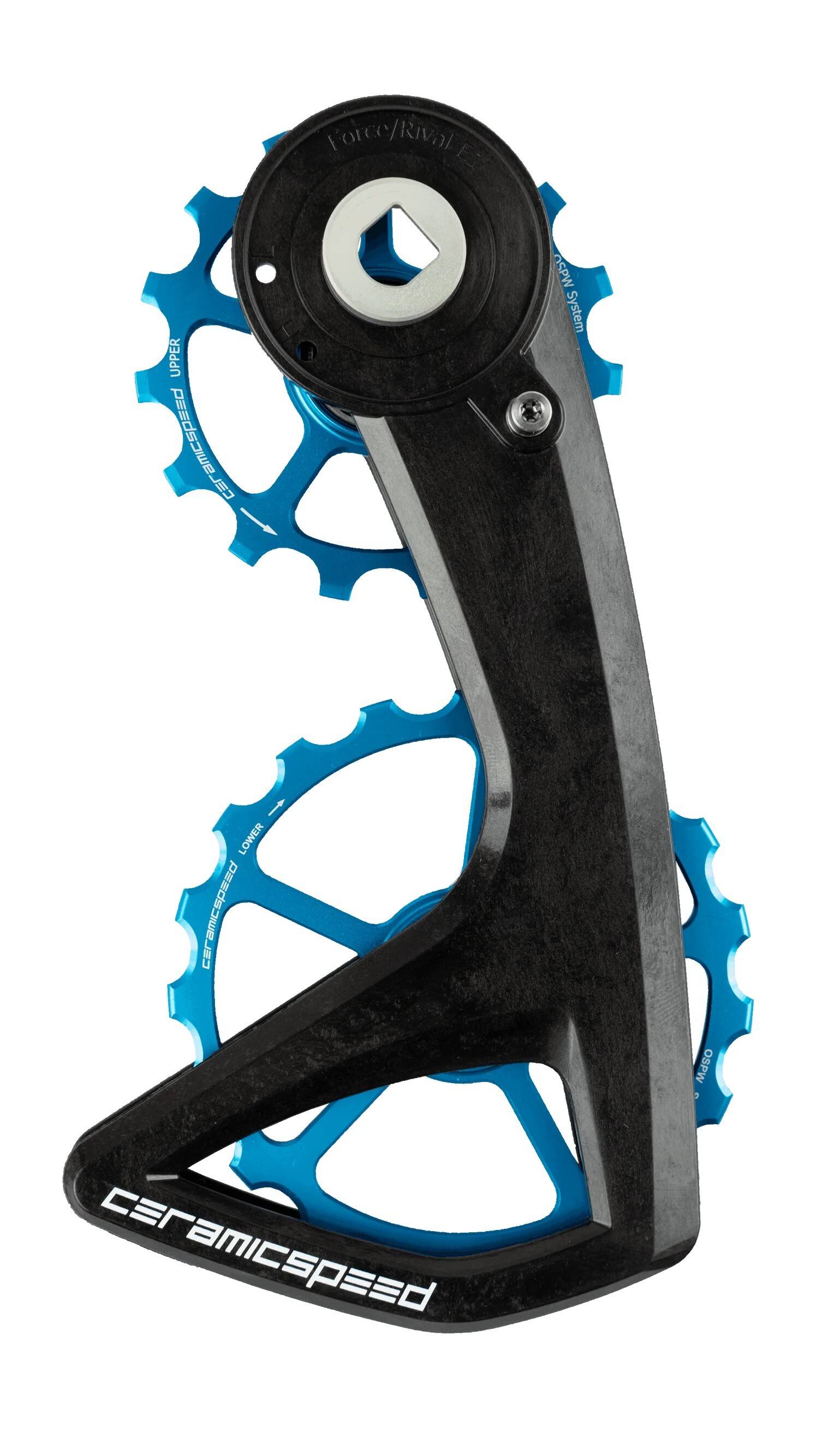 CeramicSpeed OSPW RS 5-Spoke Rulltrissor SRAM Force/Rival E1, 5-Spoke (Blå)