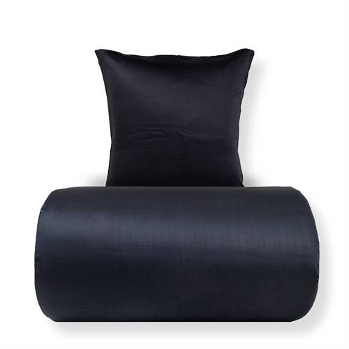 Bambus dobbelt sengetøj 240x220 cm - 100% bambus - Sort.