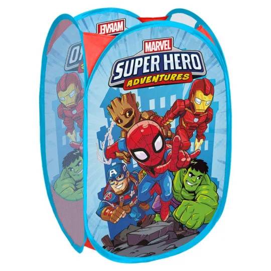 Marvel Leksaksförvaring Toy Organizer Tillbehör 595293 superhjälte äventyr barnrum