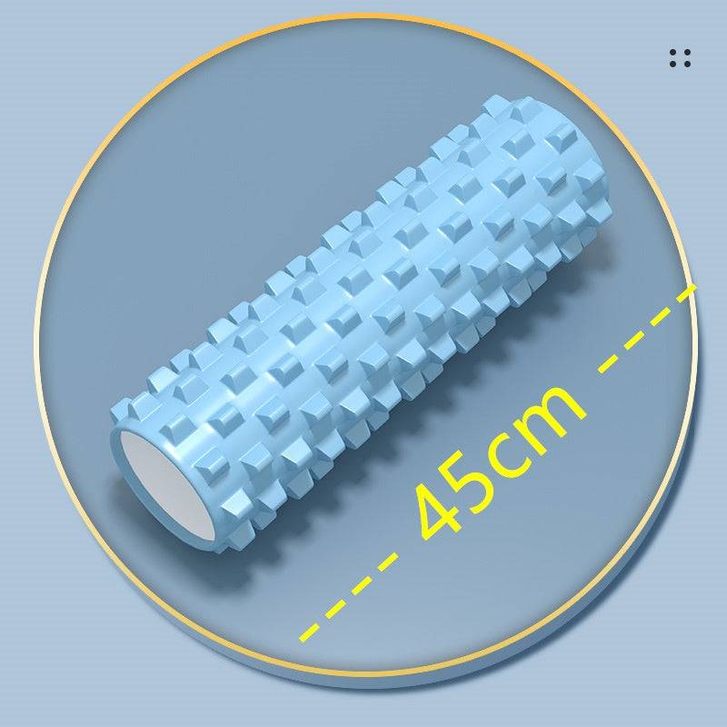 Foam Roller EVA Hollow Foam Roller Thin Calf Fitness - 45cm Blue Wolf Tooth